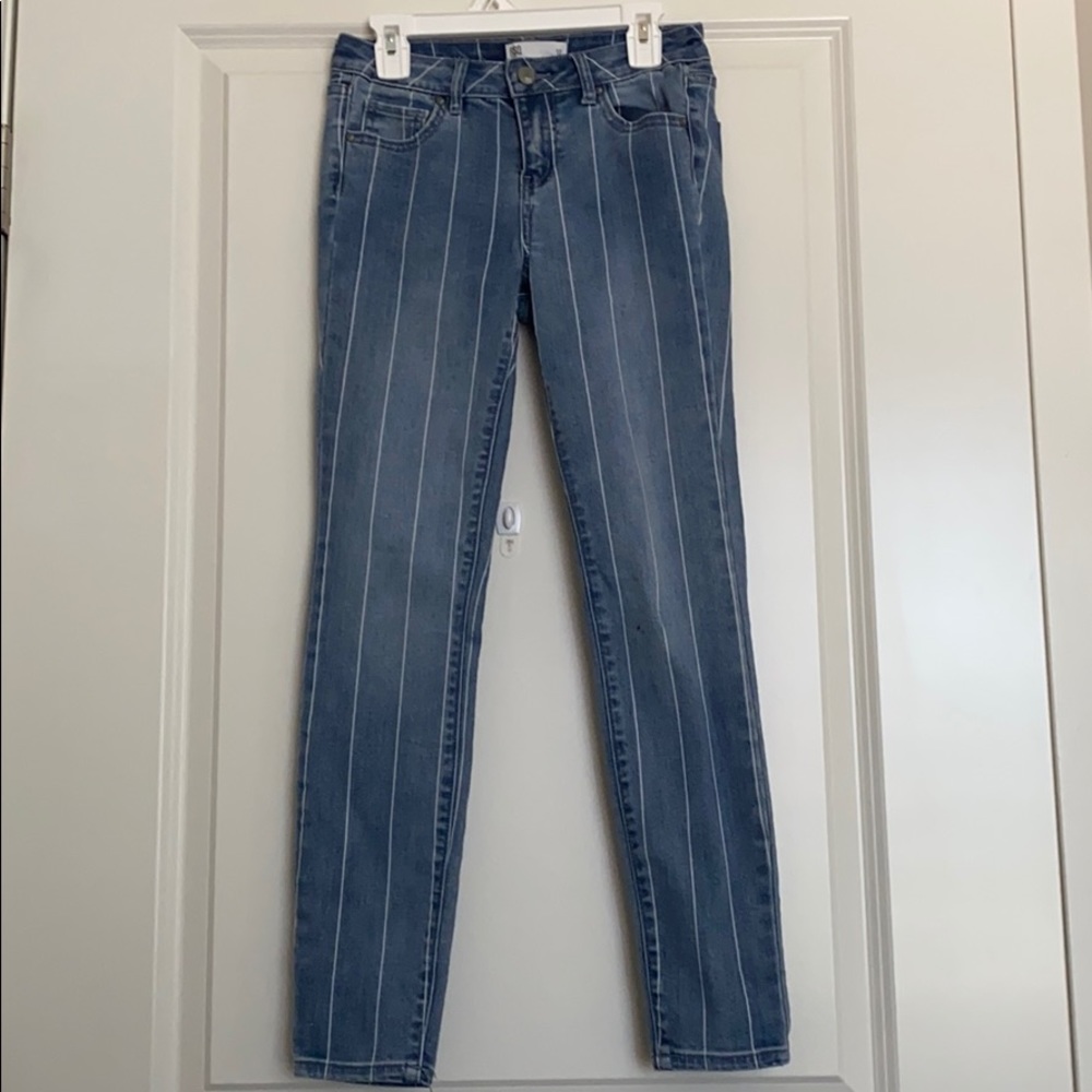 RSQ Tillys pinstripe jeans in very good condition